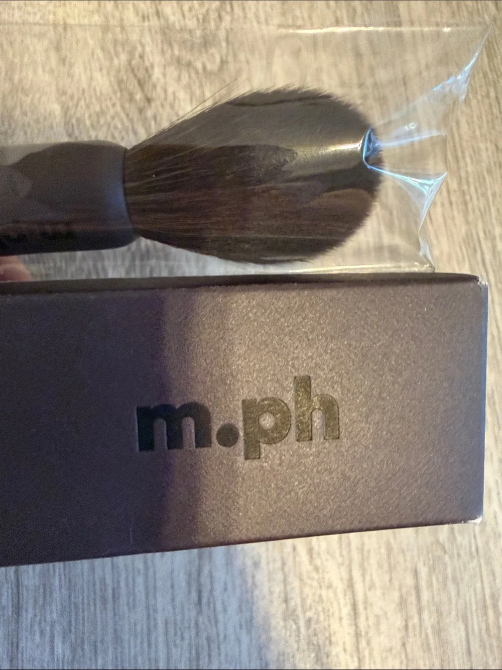 M.ph Foundation Brush in Black - Plush Powder & Liquid Application